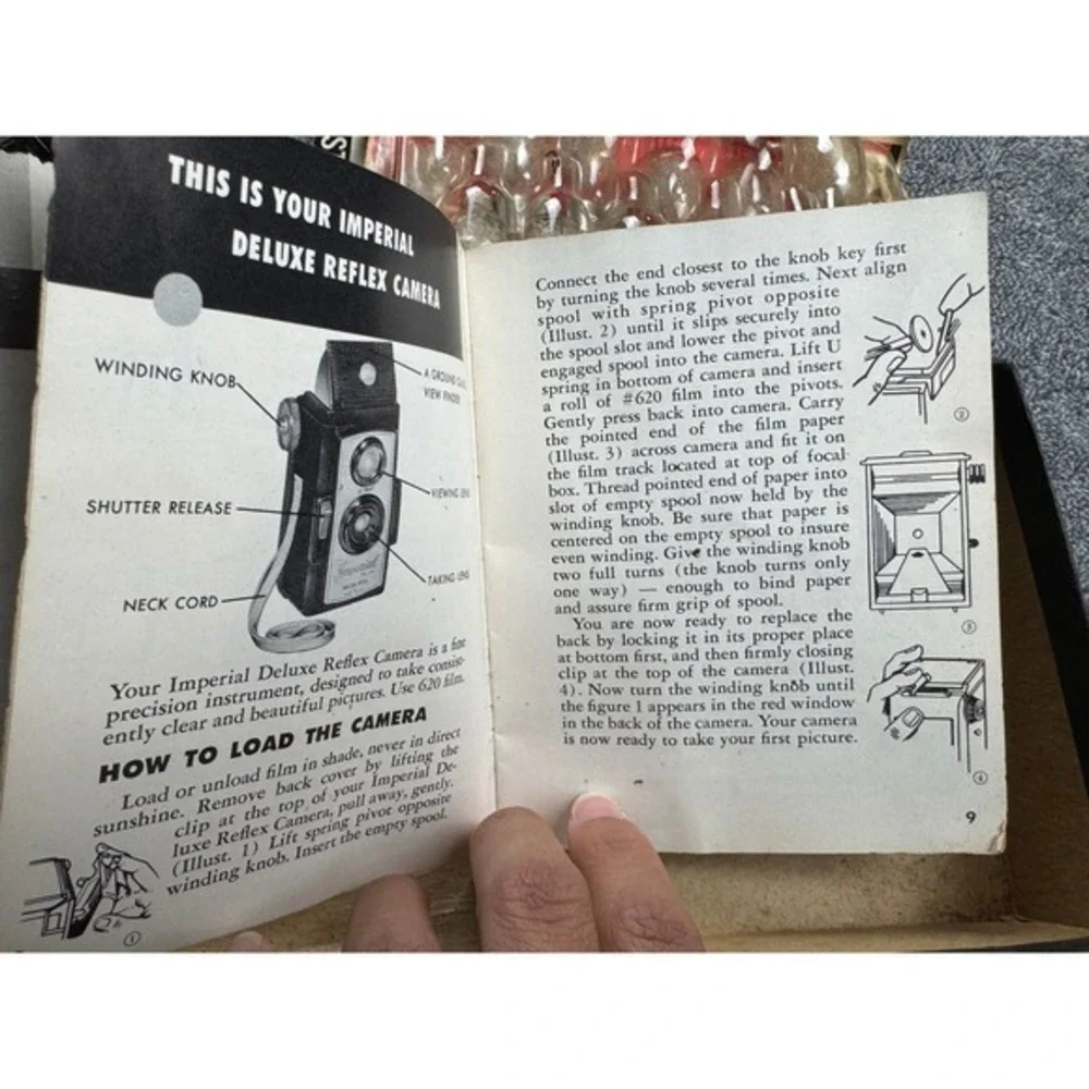 Vintage Boy Scouts of America‎ Official 620 Camera Herbert George Co Flash Box